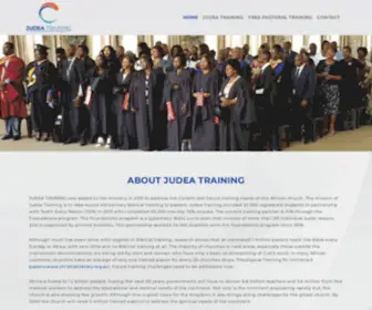 Judeatraining.co.za(Taking Training to the People) Screenshot