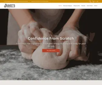 Judeesfromscratch.com(Judee's) Screenshot