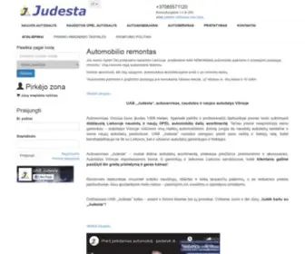 Judesta.lt(Naujos ir naudotos autodalys) Screenshot