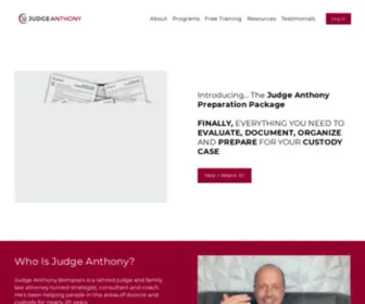 Judgeanthony.com(Judge Anthony) Screenshot