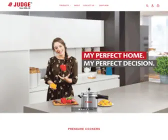 Judgeappliances.com(TTK Prestige Ltd) Screenshot