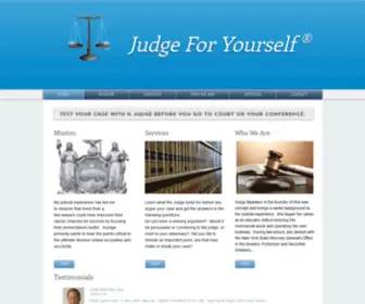 Judgeforyourself.info(Judge For Yourself) Screenshot