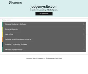 Judgemysite.com(Social bookmark site) Screenshot