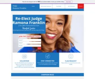 Judgeramonafranklin.com(HOME) Screenshot