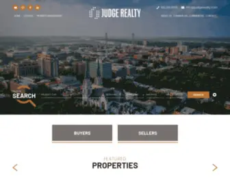 Judgerealty.com(Savannah Real Estate) Screenshot