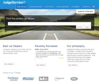Judgeservice.com Screenshot