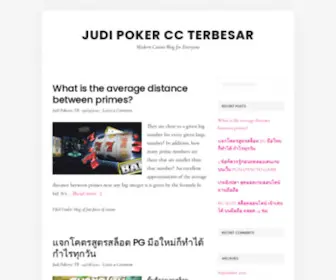 Judi-Pokercc-Terbesar.com(Judi Pokercc Terbesar) Screenshot