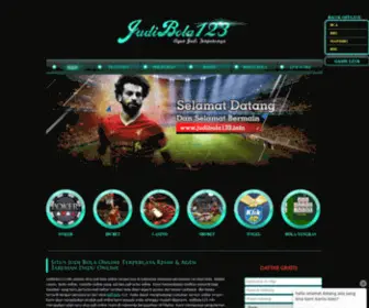 Judibola123.info Screenshot