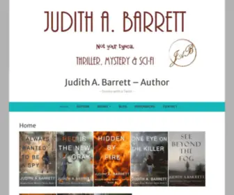 Judithabarrett.com(Stories with a Twist) Screenshot