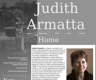 Juditharmatta.com(Judith Armatta) Screenshot