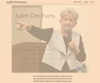 Judithdimevans.com(Judith Dim Evans) Screenshot
