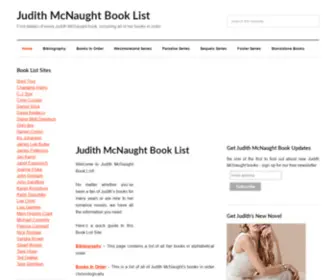 Judithmcnaughtbooklist.com(Judith McNaught Book List) Screenshot