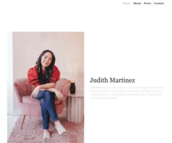 Judithpmartinez.com(Judith Martinez) Screenshot