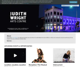 Judithwrightcentre.com(What's On) Screenshot