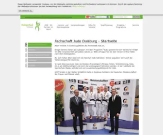 Judo-Duisburg.org(Fachschaft Judo) Screenshot