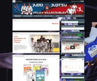 Judo-Velizy.com(Judo Club de Vélizy) Screenshot