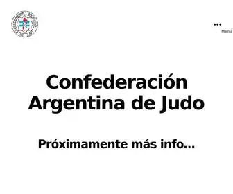 Judoargentina.org(Confederación) Screenshot