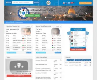 Judobase.org(IJF's groundbreaking Judobase platform) Screenshot