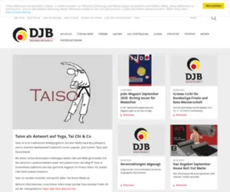 Judobund.de(Deutscher Judobund e.V) Screenshot