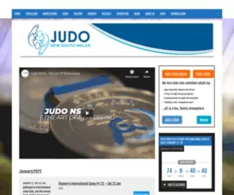 Judonsw.com.au(Judo NSW) Screenshot