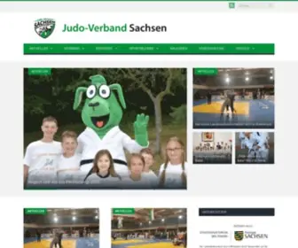 Judoverbandsachsen.de(Judo-Verband Sachsen) Screenshot