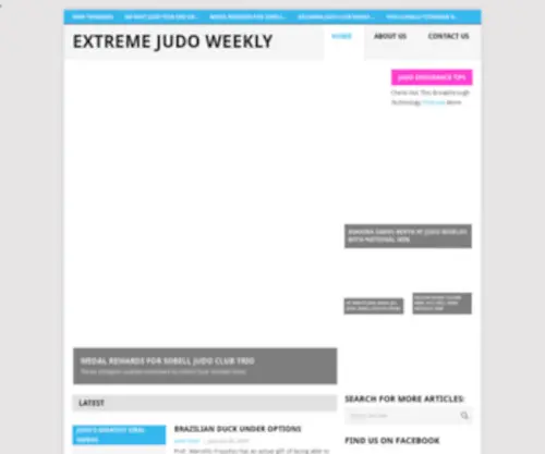 Judoweekly.com(Judoweekly) Screenshot