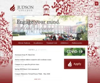 Judson.edu(Judson College) Screenshot