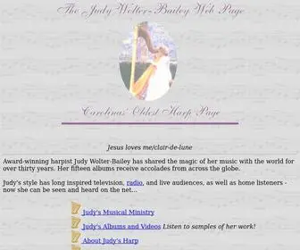 Judybaileyharp.com(The Judy Wolter) Screenshot