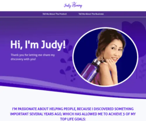 Judyfleming.me(Judy fleming) Screenshot