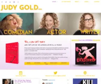 Judygold.com(Judy Gold) Screenshot