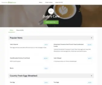 Judyscafegarlandtx.com($metaTags.getDescription }}) Screenshot