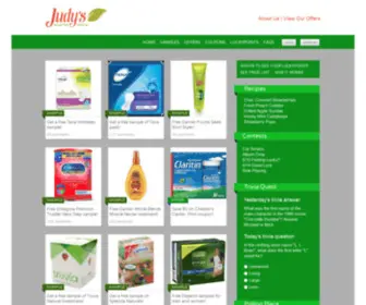 Judyshealthysnacks.com(Judy's Healthy Snacks) Screenshot