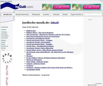 Juedische-Musik.de(Zeitung) Screenshot