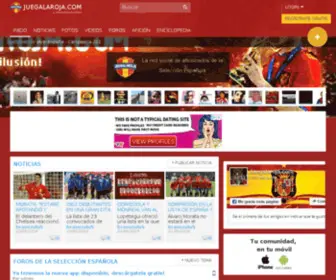 Juegalaroja.com(España) Screenshot
