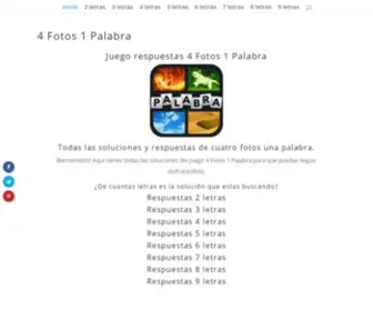 Juego4Fotos1Palabra.com(Todas las respuestas ACTUALIZADAS) Screenshot