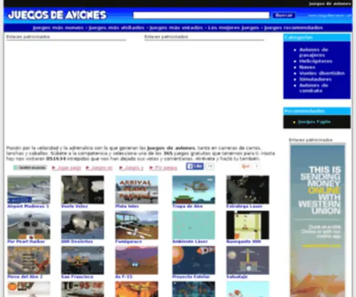 Juegodeaviones.net(Juegodeaviones) Screenshot
