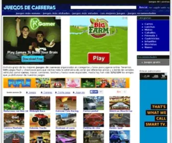 Juegodecarreras.org(Juegos de carreras) Screenshot
