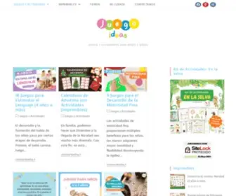 Juegoideas.com(Juegos y Actividades para Bebés y Niños) Screenshot