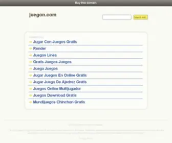 Juegon.com(Regístrate) Screenshot