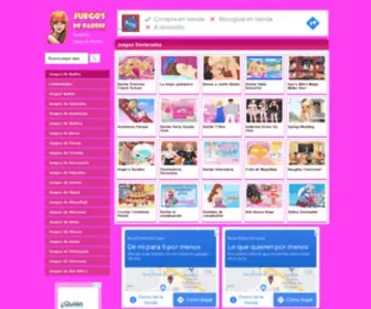 Juegos-DE-Barbie.com(Juegos de barbie) Screenshot