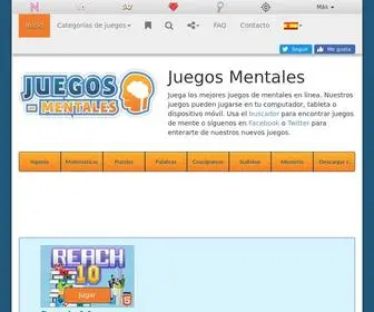 Juegos-Mentales.com(Juegos Mentales gratis online) Screenshot