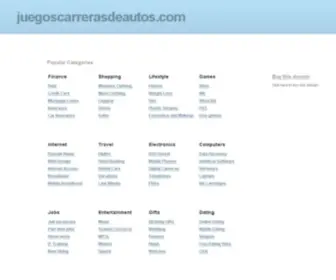 Juegoscarrerasdeautos.com(Juegos Carrera de Autos) Screenshot