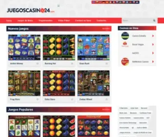 Juegoscasino24.com Screenshot
