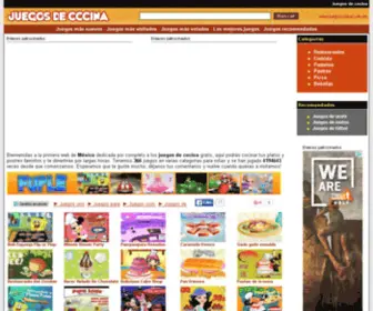 Juegoscocina.com.mx(Juegos de cocina méxico) Screenshot