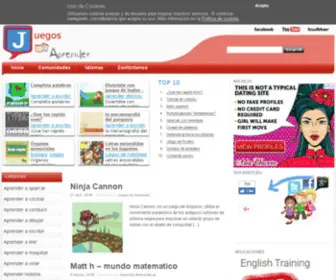 Juegosdeaprender.com(Juegosdeaprender) Screenshot