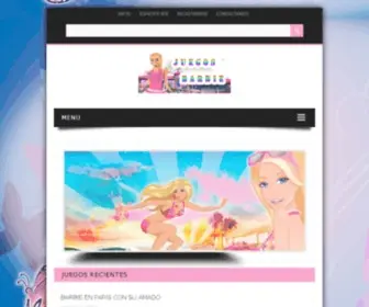 Juegosdebarbie.com.ni(Juegos de Barbie) Screenshot