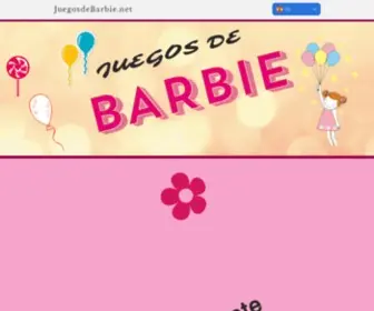 Juegosdebarbie.net(Juegos de Barbie) Screenshot