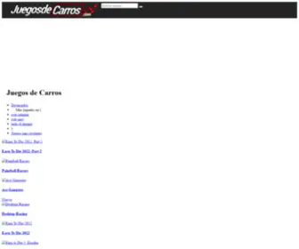 Juegosdecarros.com(Juegos de Carros) Screenshot