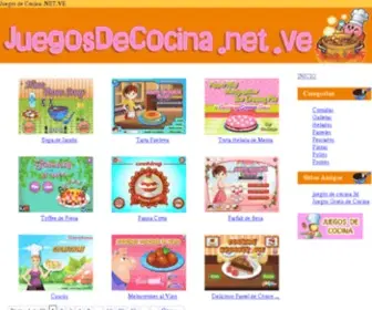 Juegosdecocina.net.ve(Juegos de Cocina) Screenshot