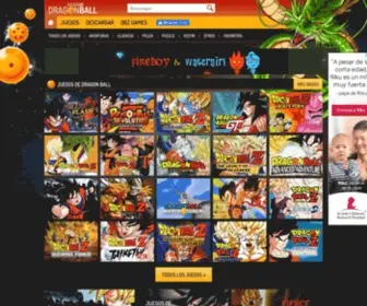 Juegosdedragonball.co(Juegos de Dragon Ball y Dragon Ball Z) Screenshot